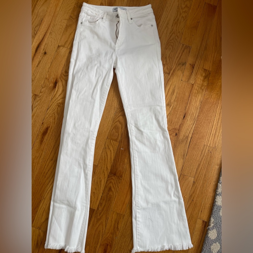 White Flare jeans size 26